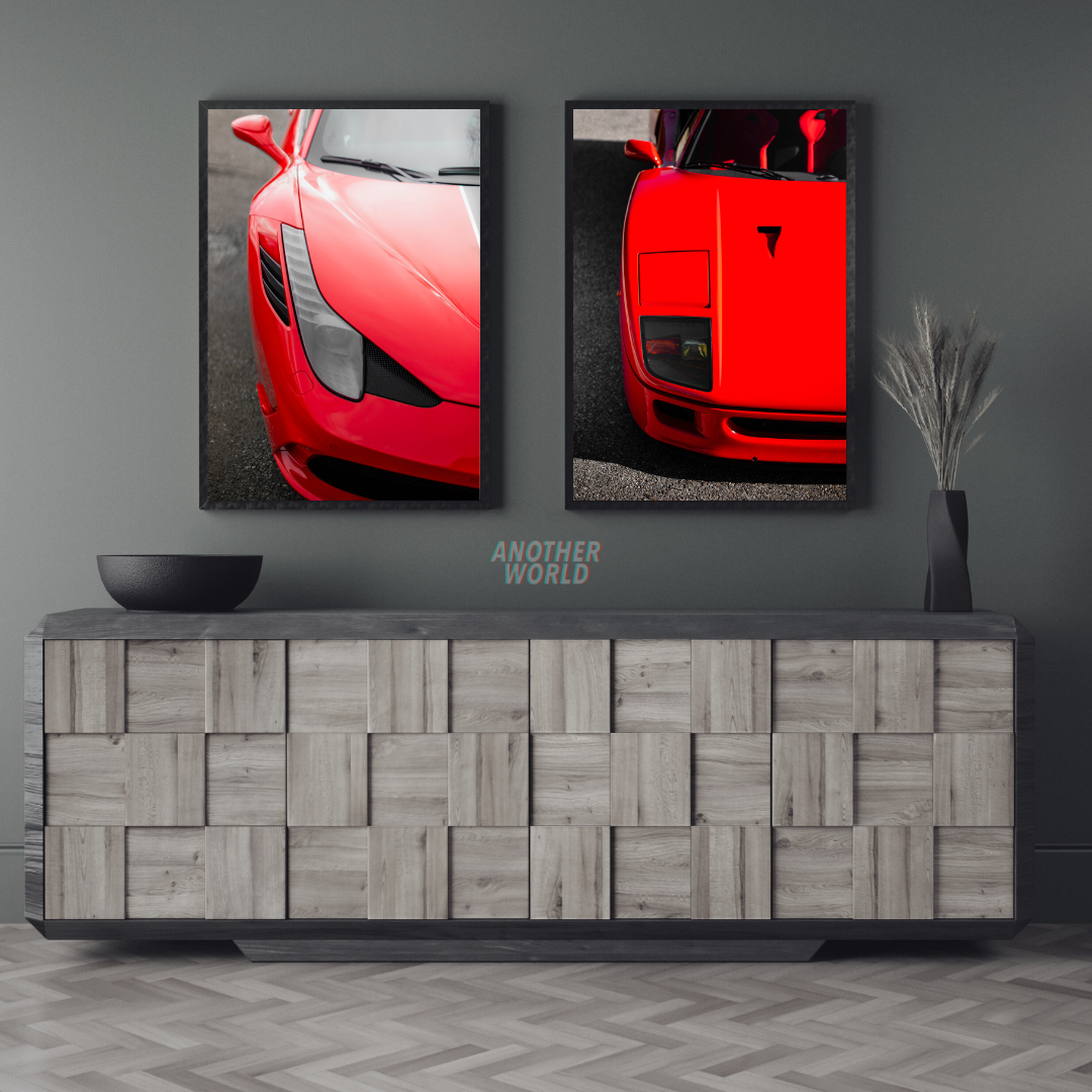 BUNDLE FERRARI LOVERS (VERRE ACRYLIQUE 50x70)