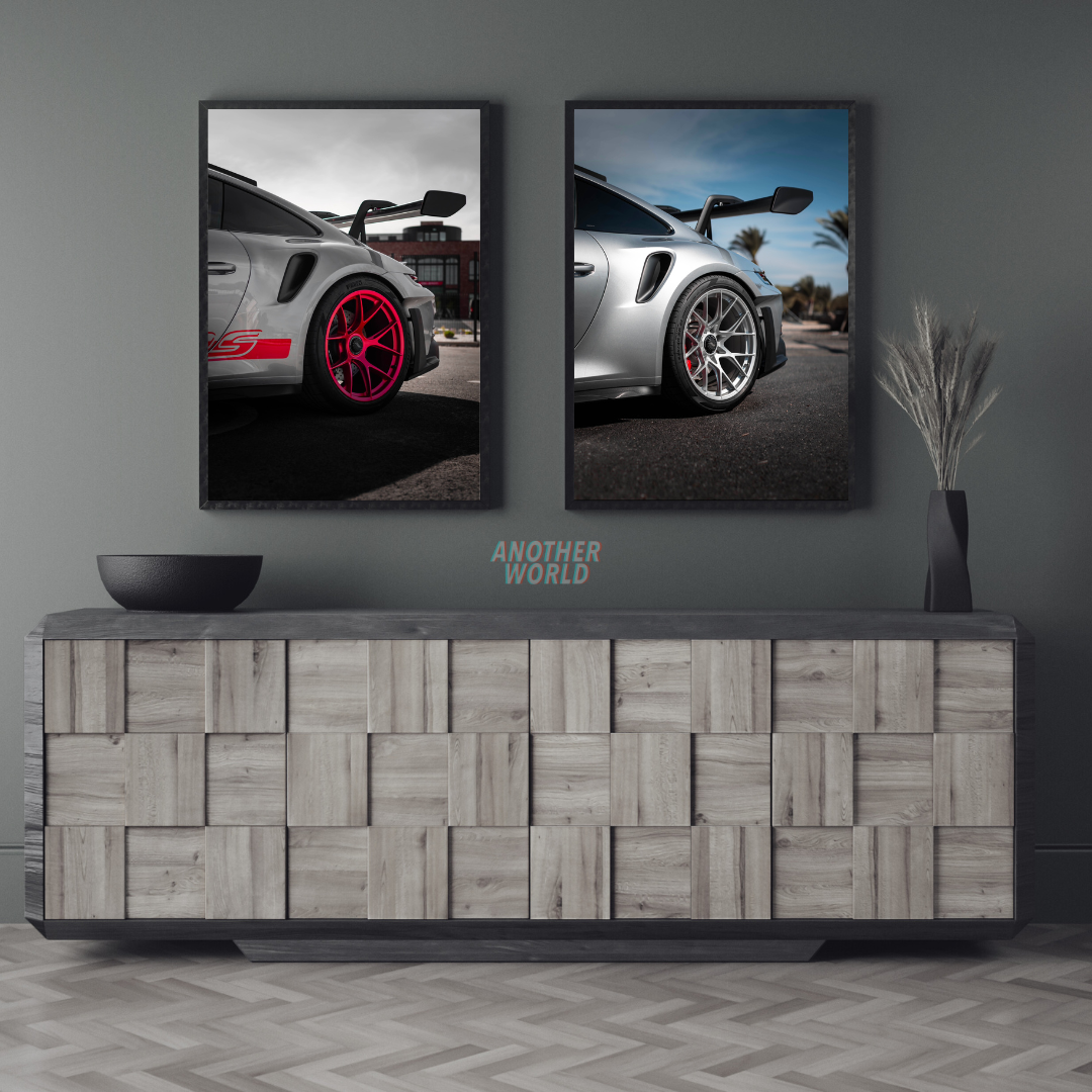 BUNDLE POSCHE GT3rs LOVERS (VERRE ACRYLIQUE 50x70)